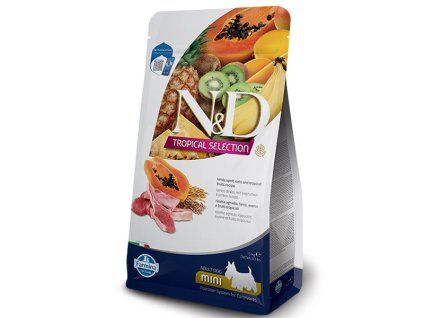 Farmina N&D Adult Mini Dog Tropical Selection - Lamb 5kg