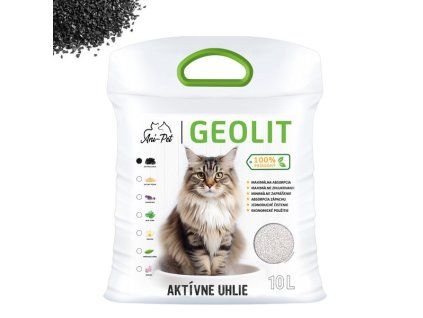 GEOLIT bentonitová podstielka Carbon - aktívne uhlie 10l