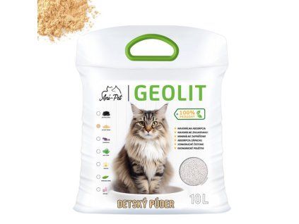 GEOLIT bentonitová podstielka Baby Talco - detský púder 10L