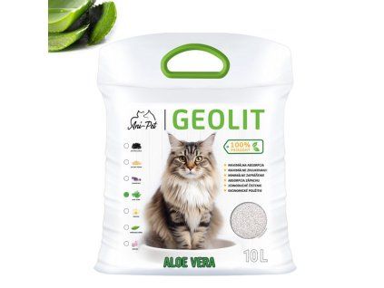 GEOLIT bentonitová podstielka Aloe Vera - vôňa aloe 10L