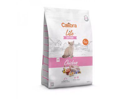 Calibra Cat Life Mačiatko Chicken 1,5kg