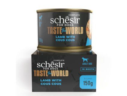 Schesir Dog Taste the World - Lamb with Cous Cous 150g