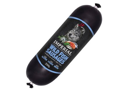 Alpha Spirit Dog Imperial Sausages - Saláma Wild Fish 350g