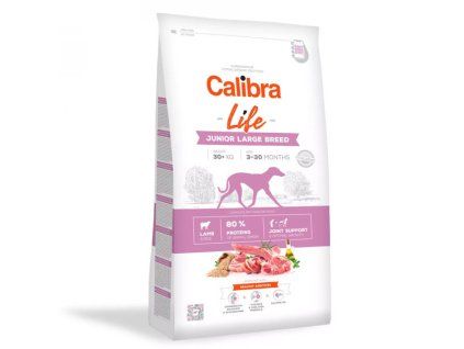 Calibra Dog Life Junior Large Breed Lamb 12kg