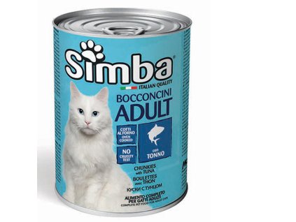 Simba Cat kúsky z tuniaka 415g