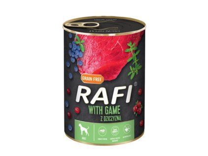 Rafi Dog Adult - Divina s čučoriedkami 400g