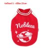 Bunda pre psa Nobleza Baseball S 25cm (Farba Červená)