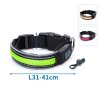 LED USB svietiaci obojok Nobleza pre psa S 31-41cm