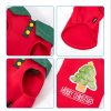 Domáci úbor CHRISTMAS pre psa Nobleza - XL 40cm (Farba Zelená)