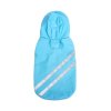 Reflexný pršiplášť Double-stripe pre psa Nobleza S 25cm (Farba Zelená)