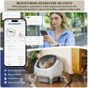 Monitoring záchodíka Nobleza SL03 cez aplikáciu Aigosmart – prehľad aktivity mačky v mobile