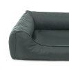 Sofa Valencia Pelech Štandard - tmavošedá farba