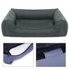 Sofa Valencia Pelech Štandard - tmavošedá farba (Veľkosť 120 x 90cm)