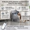 Smart toaleta Nobleza pre mačku - automatický otvorený záchodík SL05 sivý