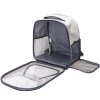 Nobleza cestovny ruksak sivy 33x38x23cm 1