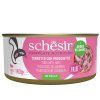 Schesir C&B konzerva Tuniak a šunka v želé 140g