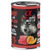 alpha spirit dog wet beef melon 400g