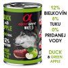 Alpha Spirit Dog Wet  - Duck & Green Apple 400g