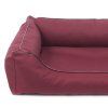Sofa Valencia Pelech Štandard - bordová farba (Veľkosť 120 x 90cm)