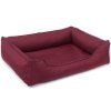Sofa Valencia Pelech Štandard - bordová farba (Veľkosť 120 x 90cm)
