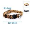 Leopardí obojok Nobleza pre mačku - Safety lock