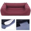 Sofa Valencia Pelech Štandard - bordová farba