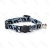 Leopardí obojok Nobleza nylón pre mačku - Safety lock