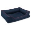 Sofa Valencia Pelech Štandard - námornícka modrá farba (Veľkosť 120 x 90cm)