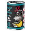alpha spirit dog wet sardine banana 400g