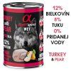 Alpha Spirit Dog Wet - Turkey & Pear 400g