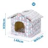 Domček pre zvieratá MOONSTAR M 48x45x39cm