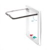 dvierka pre psov a macky nobleza silentflap m biele 190x198cm