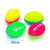 LED masážna svietiaca lopta RUGBY pre psa Nobleza 8cm