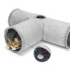 tunel pre macku nobleza sivy zamat 80x30cm